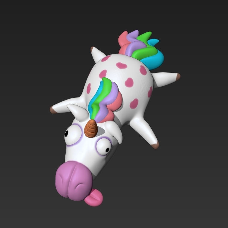 Download STL file KO UNICORN • 3D printable design ・ Cults